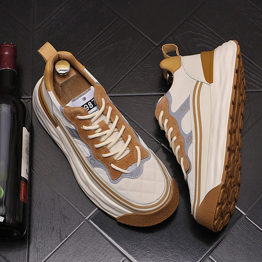 Men's Breathable Colorblock Sneakers
