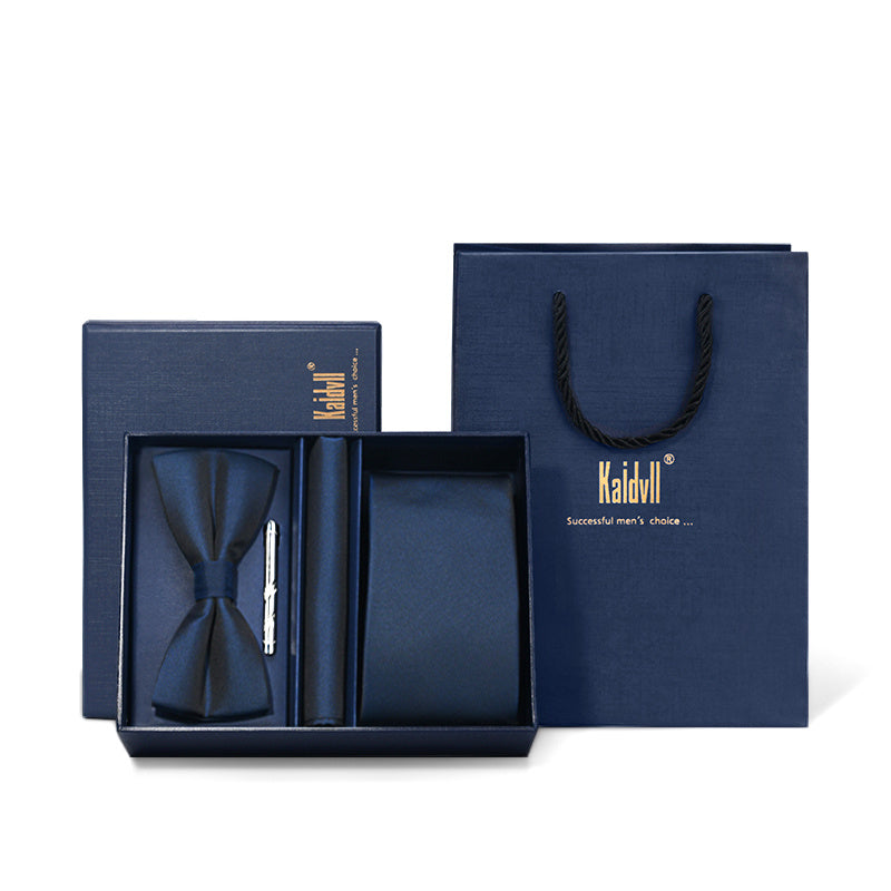 Embroidered Tie Formal Suit Set