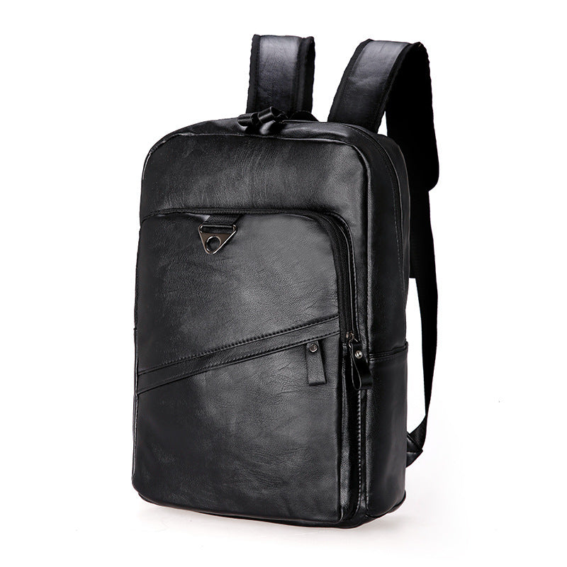 Men's PU Leisure Travel Backpack