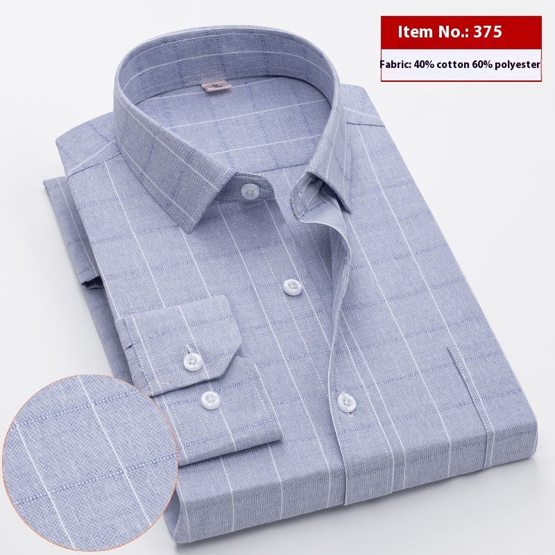 Men's Long Sleeve Spring and Autumn Loose Shirt