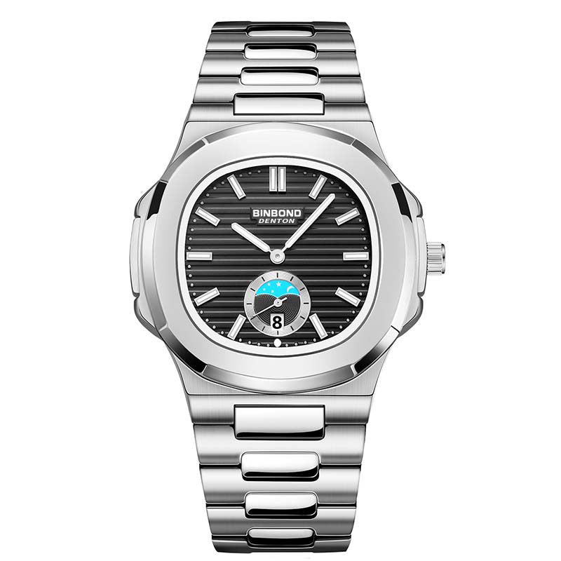 Retro Steel Belt Quartz Watch Waterproof