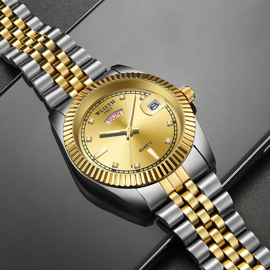 Men’s Steel Quartz Watch