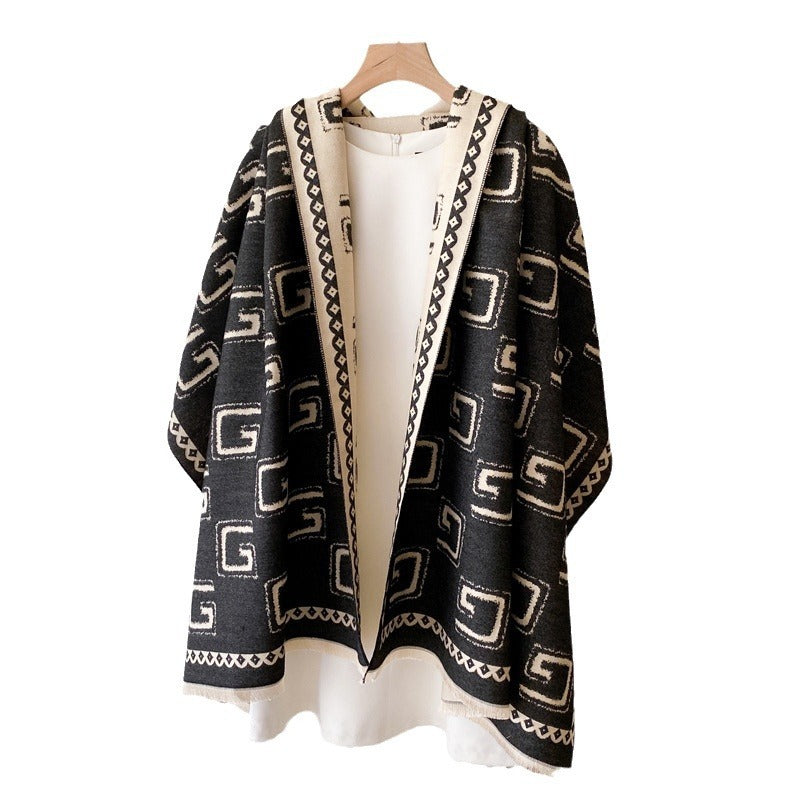 Cashmere-Feel Long Scarf
