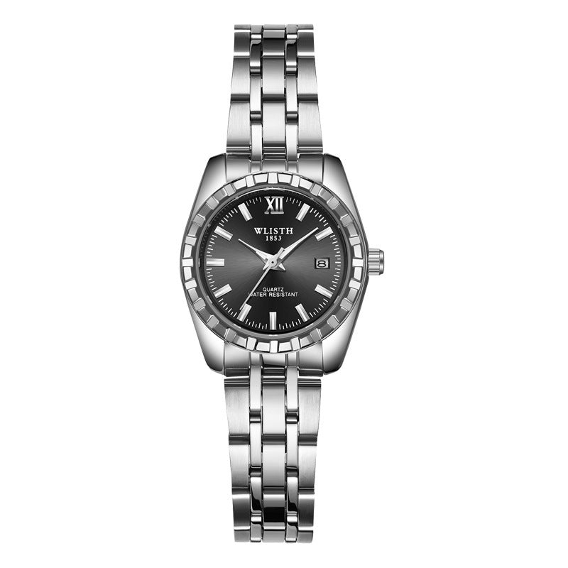 Couple Steel Band Watch