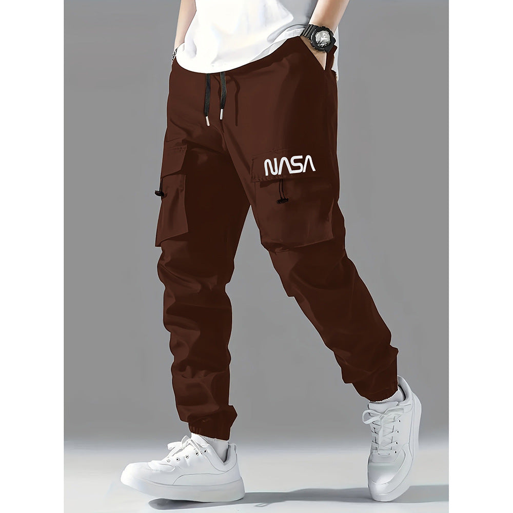 Straight Ankle Tied Wear-resistant Pants