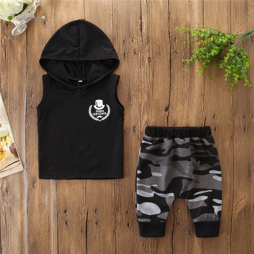 Toddler Boy Hoodie Set