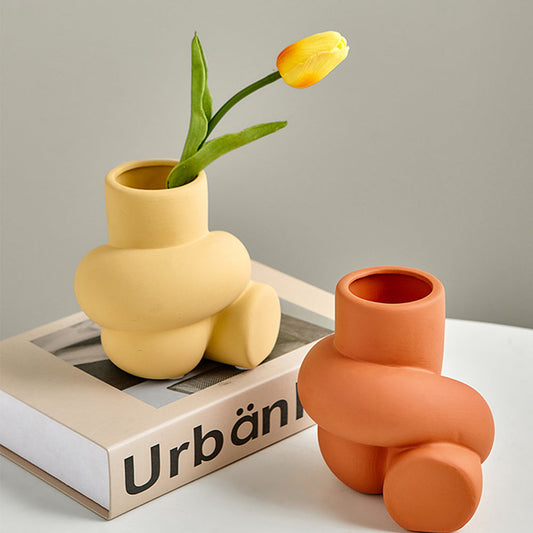 Modern Abstract Art Vase