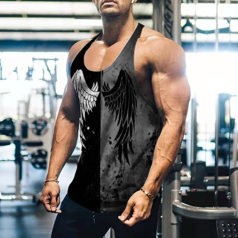 3D Digital Printing Men's Vest