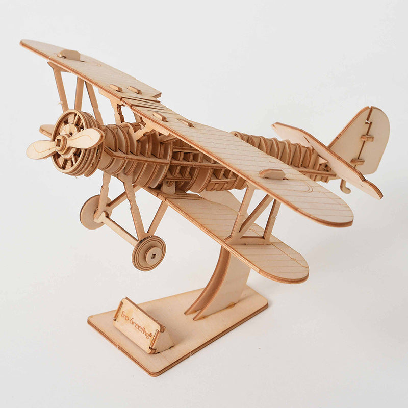 DIY Wooden Assembly Model Kit
