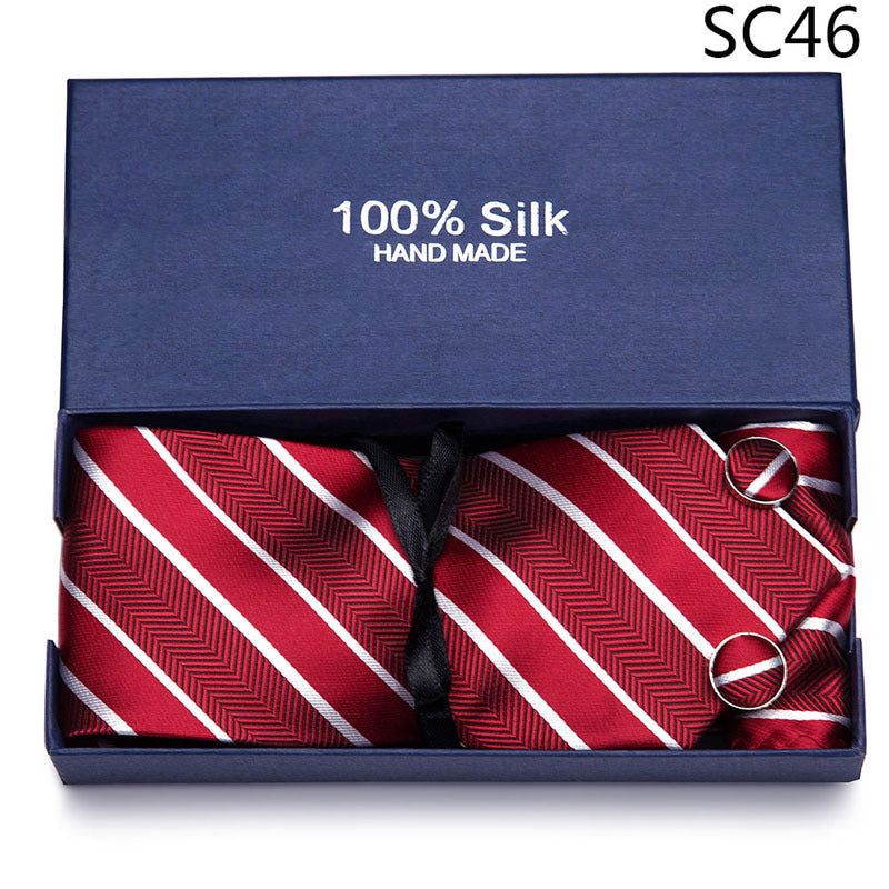 Men's Business Formal Tie Set