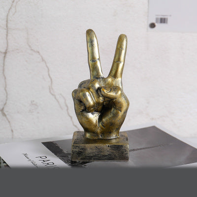Resin Hand Gesture Decor