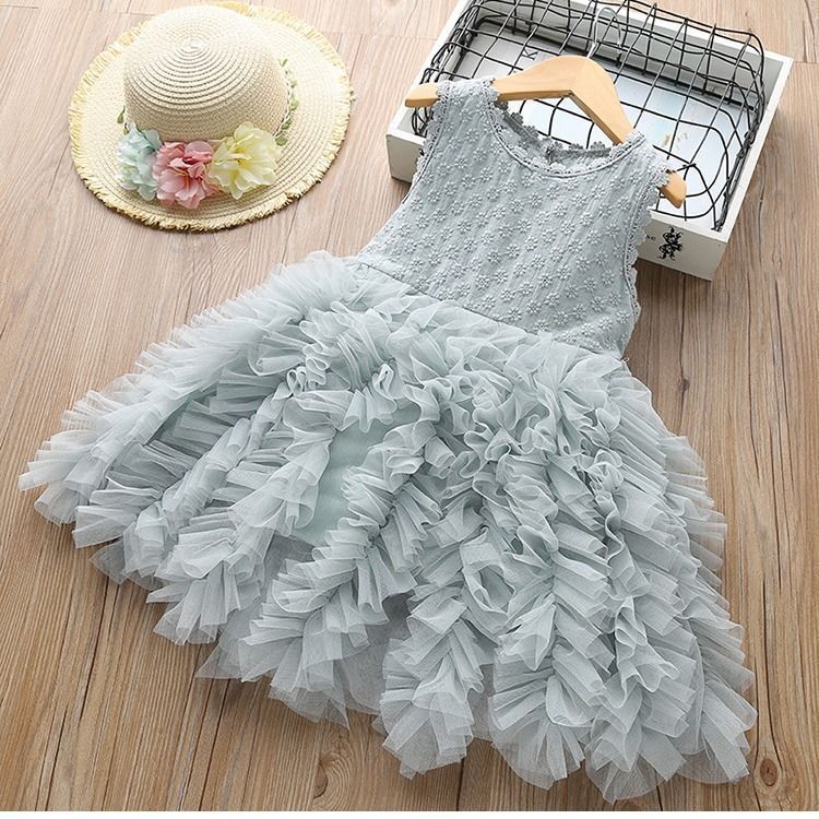Autumn Lace Princess Dress Girls