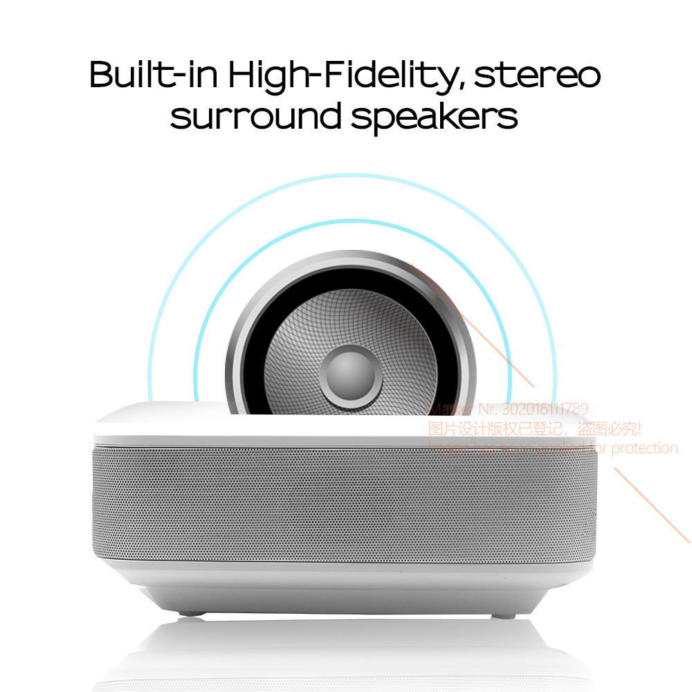 AUN Mini LED Projector D40W