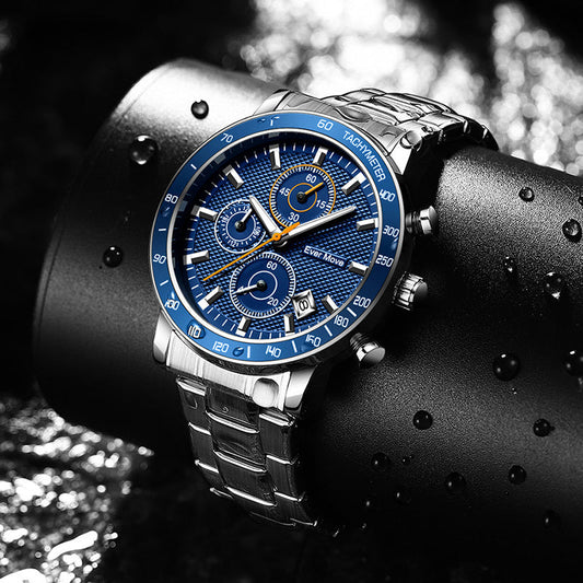Waterproof Luminous Steel Watch