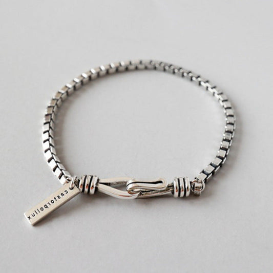 S925 Silver Couple Bracelet