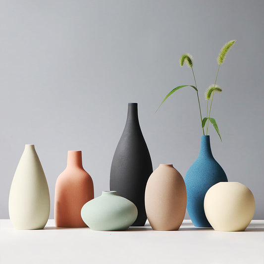 Morandi Ceramic Vase – Nordic Home Decor