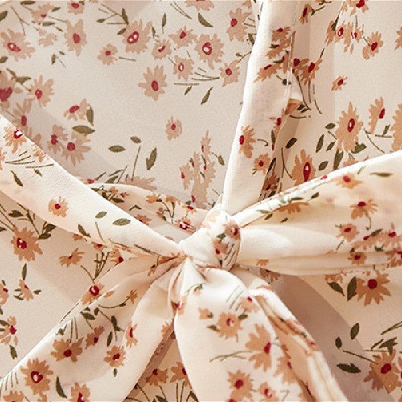 Bloom Round Neck Dress