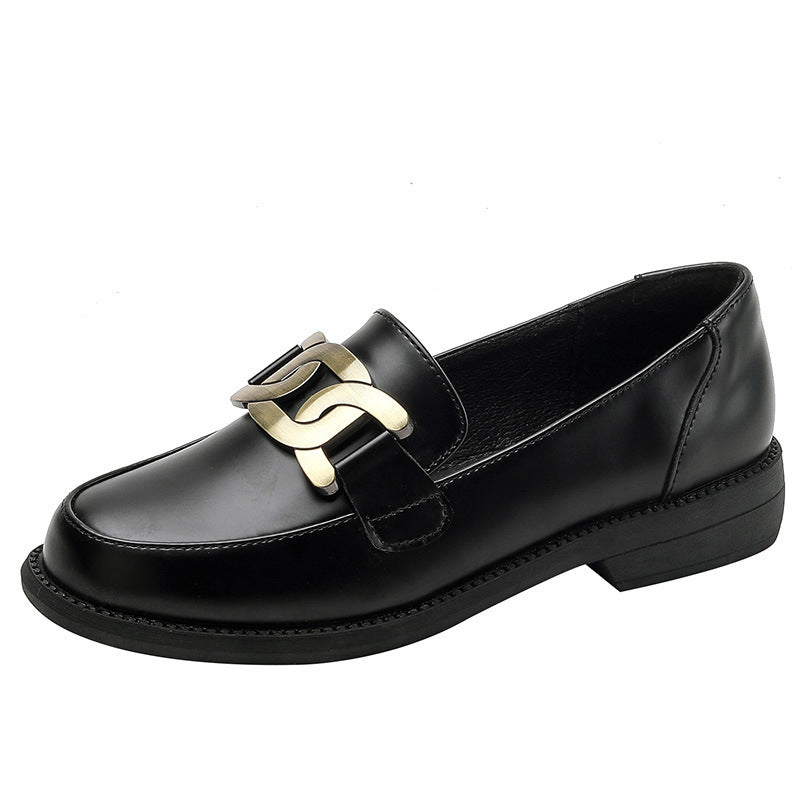 Retro Chic Flat Shoes