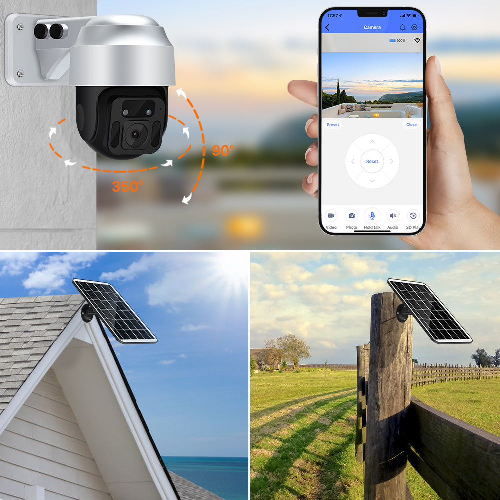Solar WiFi Security Camera
