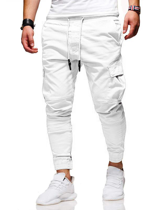 Elastic Tethered Sports Baggy Jogging Pants