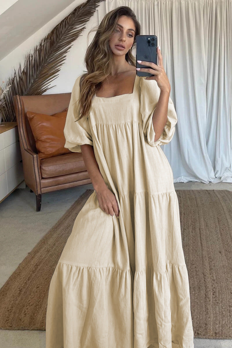 Elegant Long Skirt Dress