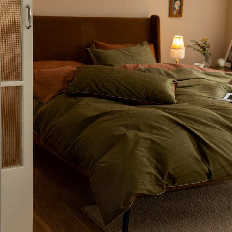 Jacquard Cotton Quilt Cover Set