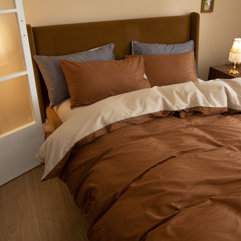 Jacquard Cotton Quilt Cover Set