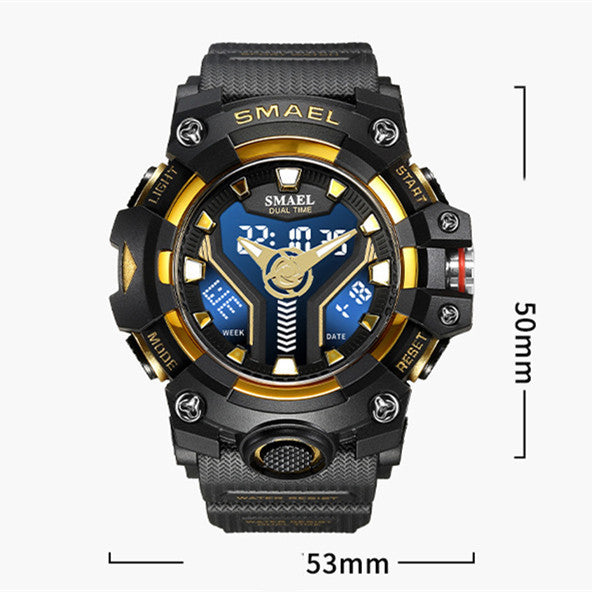 Men's Waterproof Luminous Multifunctional Watch