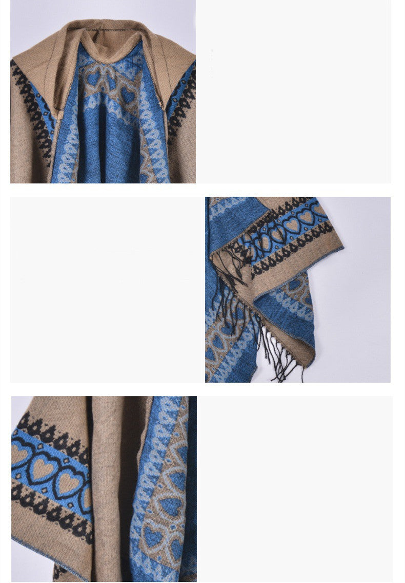 Women's Stylish Split Shawl