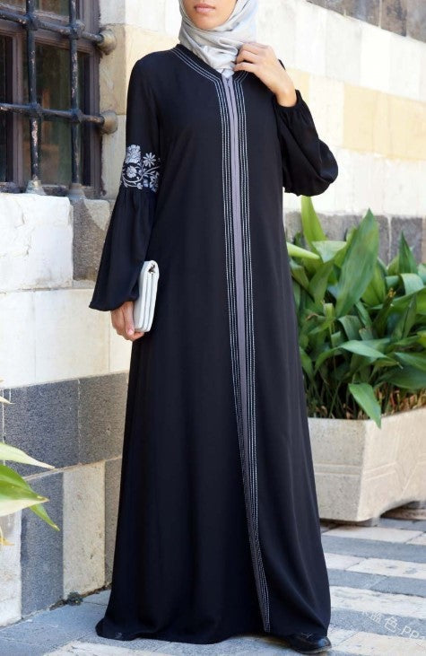 National Print Elegant Dress
