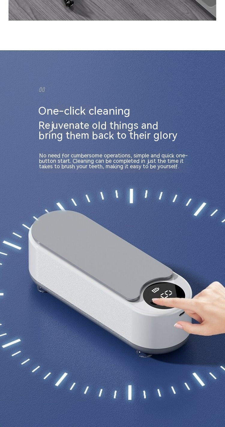 Portable Ultrasonic Glasses Washer