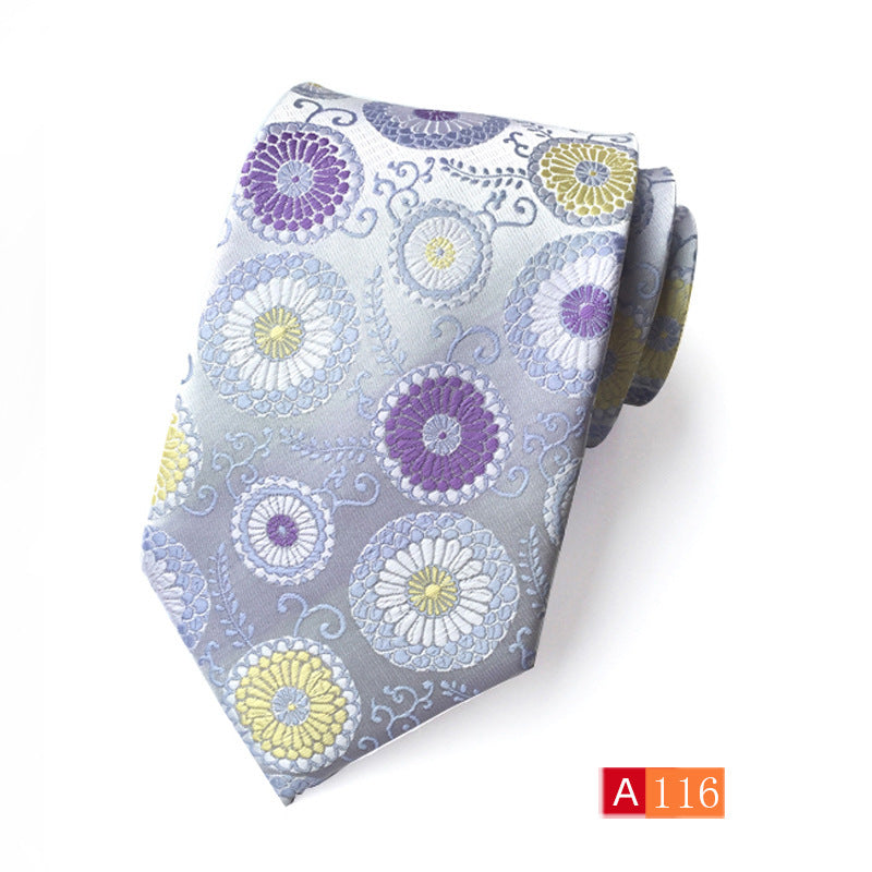 Men's Formal Jacquard Polyester Tie