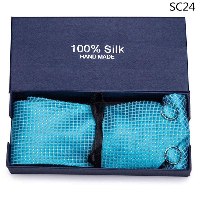 Men's Business Formal Tie Set