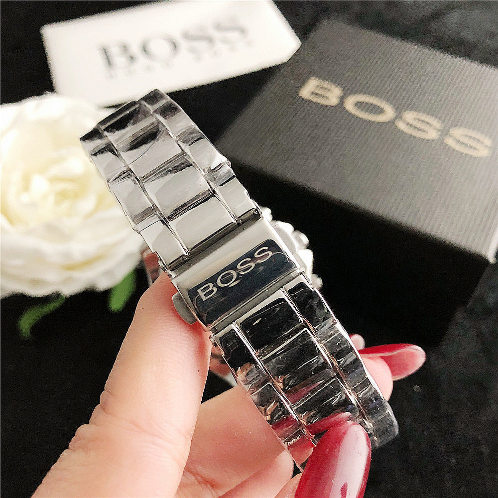Steel Alloy Fashion Quartz BOSS Watch