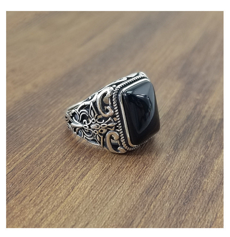 S925 Sterling Silver Men's Ring