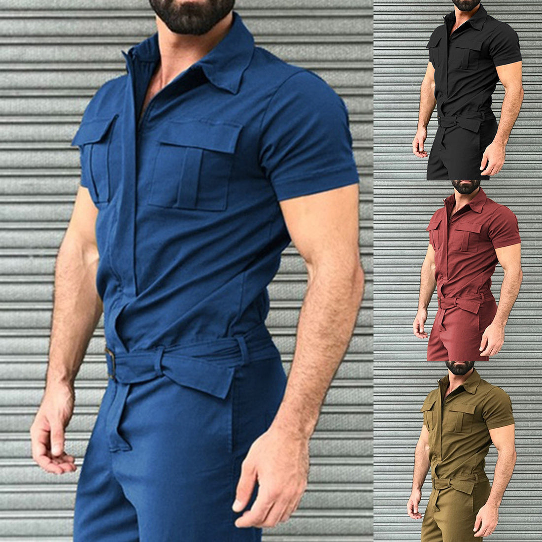 Men's One-piece Pants Suit