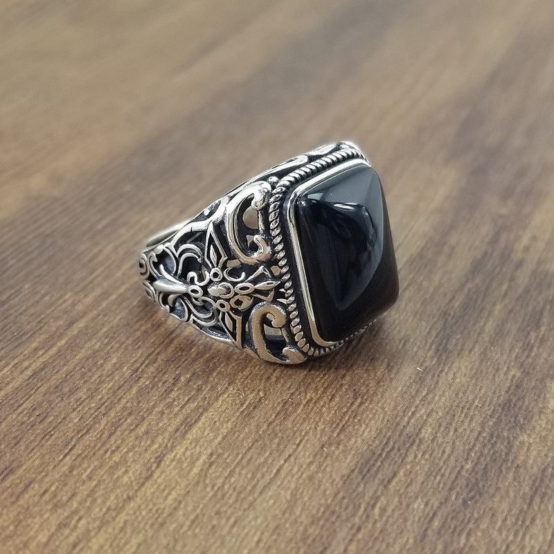 S925 Sterling Silver Men's Ring