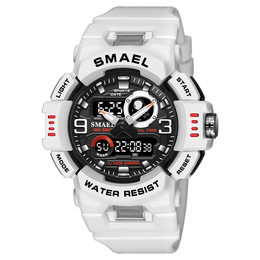 Outdoor Dual-Display Sports Alarm Watch