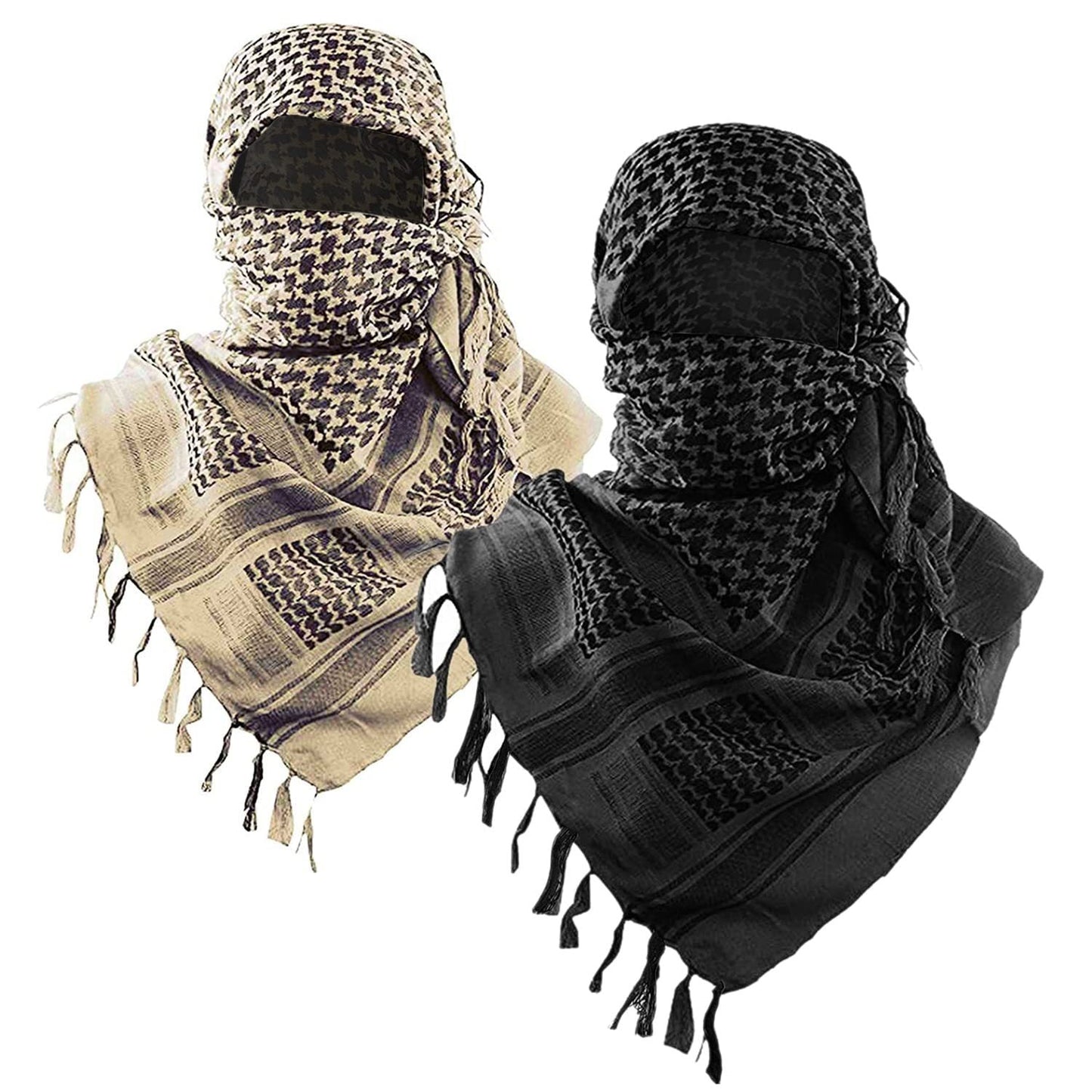 Men's Women's Cotton Desert Tactical Scarf
