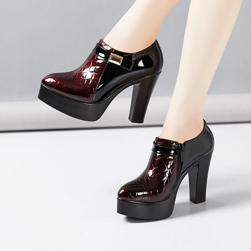 Patent Leather High Heels