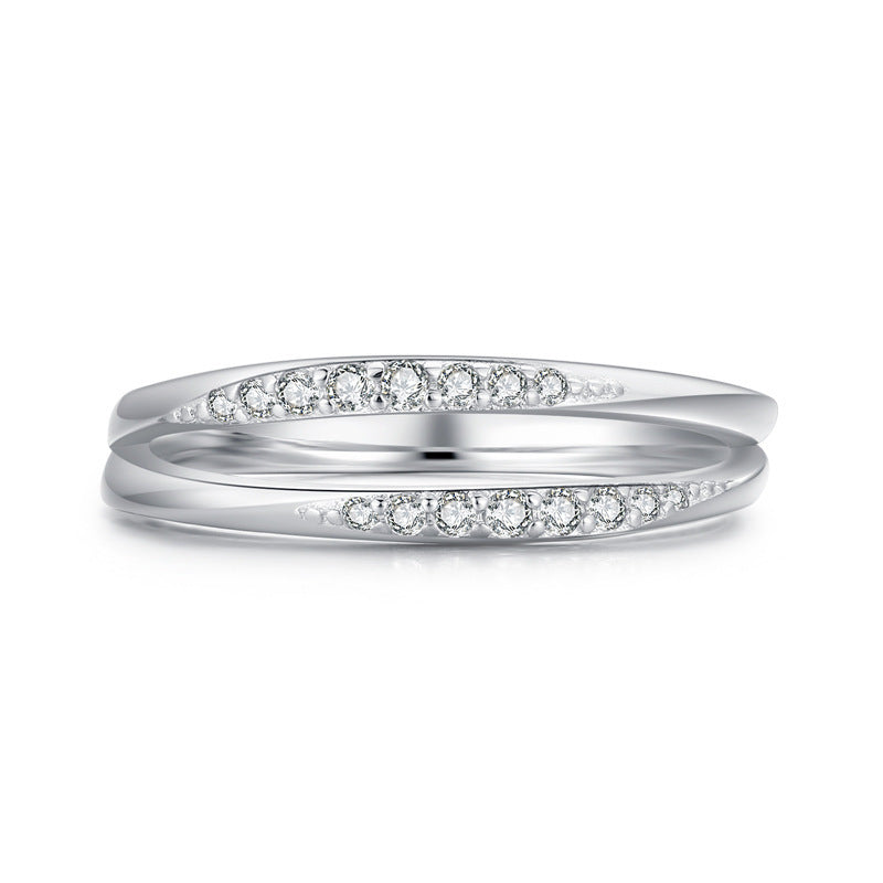 Women’s Sterling S925 Silver Dimond Ring
