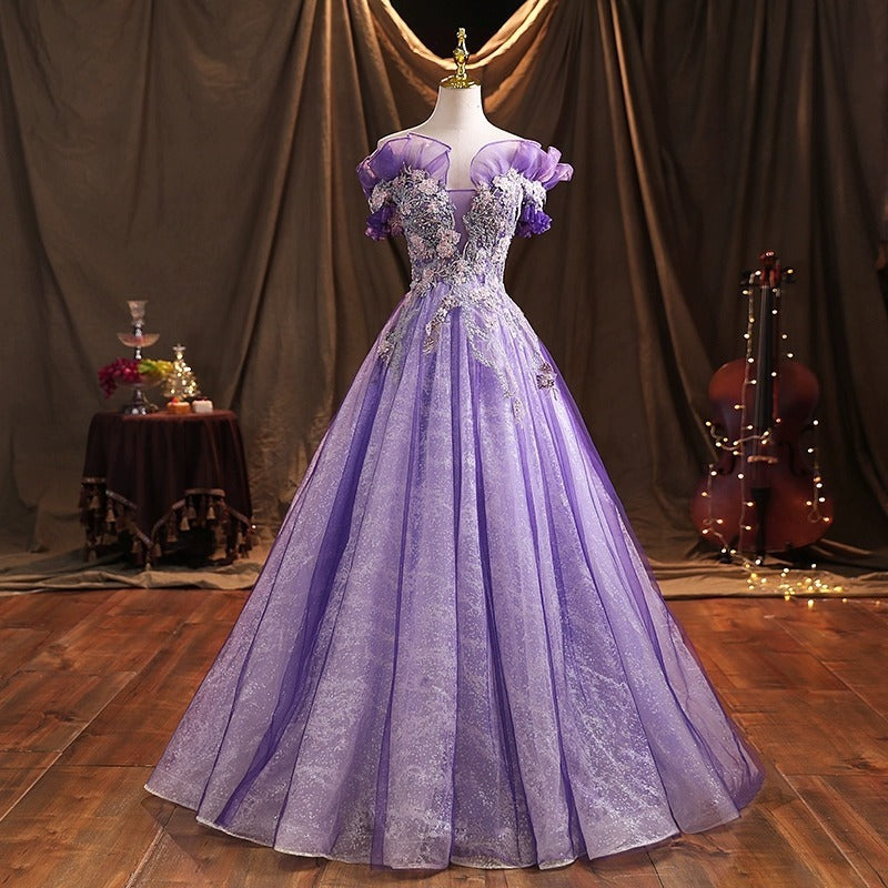 Elegant Solo Performance Dress