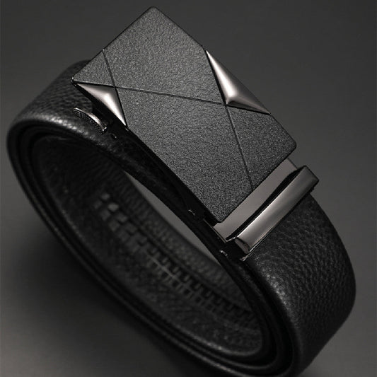 Genuine Leather Automatic Belt