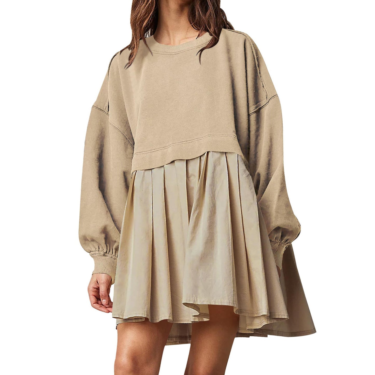 Autumn Chill Sweatshirt Dress