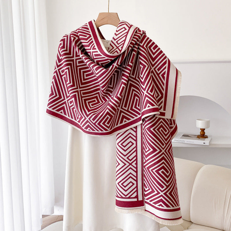 Warm Wool Office Cloak