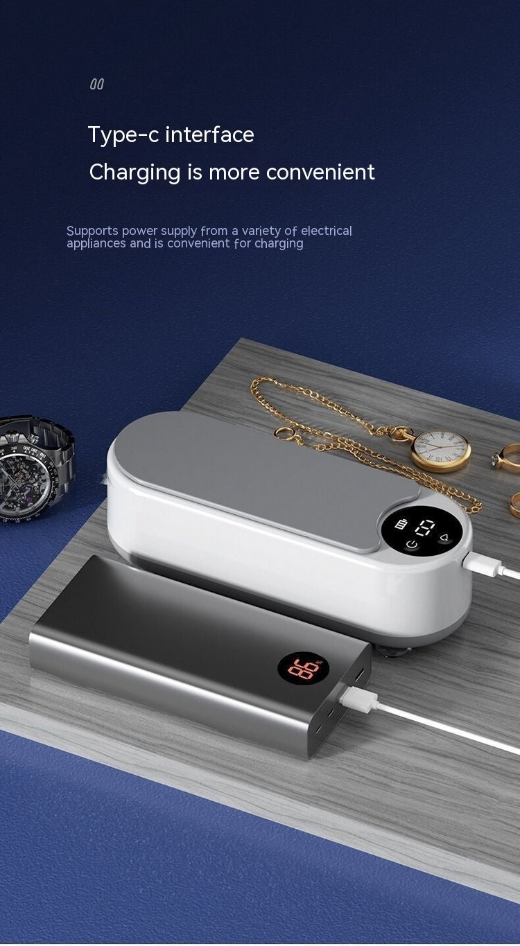 Portable Ultrasonic Glasses Washer