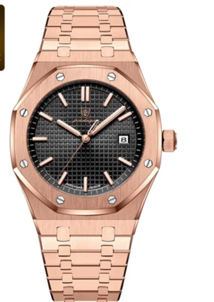 Waterproof Business Luminous Calendar Watch