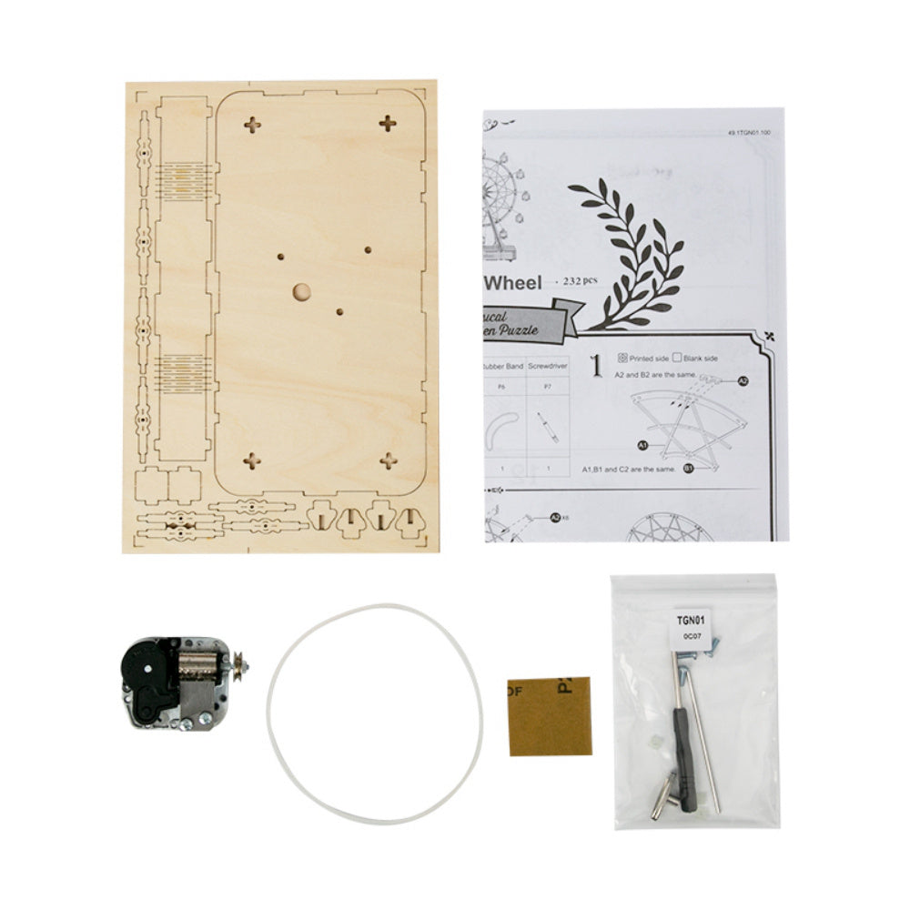 3D Wooden Puzzle Model