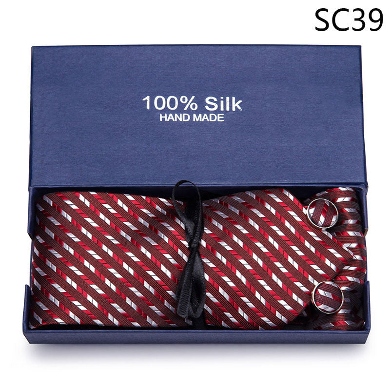 Men's Business Formal Tie Set