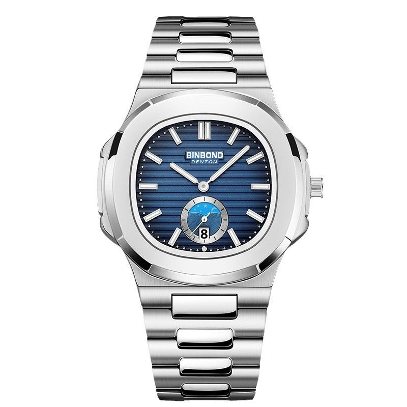 Retro Steel Belt Quartz Watch Waterproof